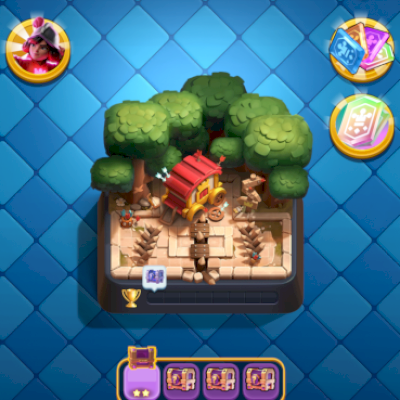 CONTA DE CLASH ROYALE NÍVEL 60, 10500 TROFÉUS