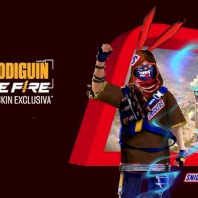 CODIGUIN SKIN SNICKERS FREE FIRE