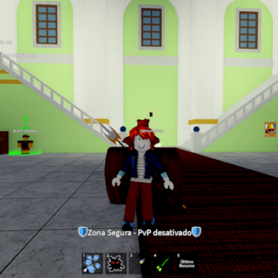 Conta De BloxFruits com God human e soul guitar