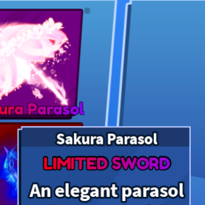 BLADE BALL| ESPADA SAKURA PARASOL🌸+EXPLOSÃO SAKURA🌸