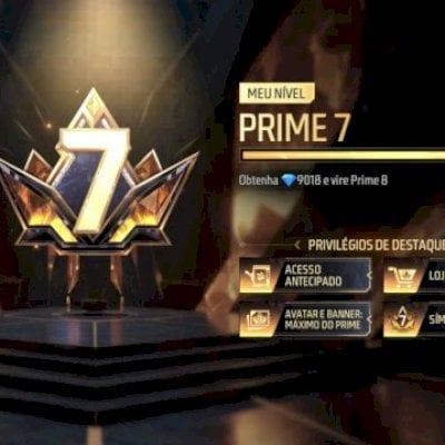 A conta Prime 7 mais gemada q vc vai ver hj