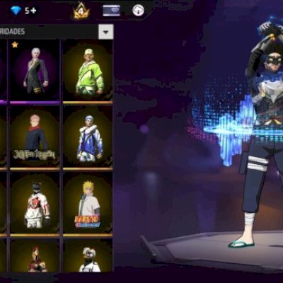 🔥 CONTA COM TODAS SKINS PARCERIA NARUTO 175+ PEITA PARA ALUGUEL R$1,09