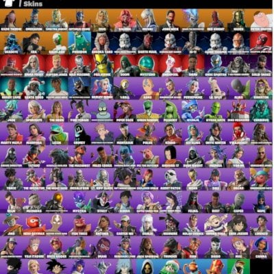 2000 V-BUCKS + CONTA RARA E VARIOS JOGOS