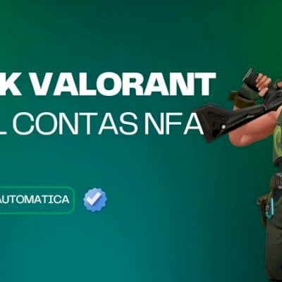 PACK DE + DE 5000 CONTAS NFA ALEATORIAS