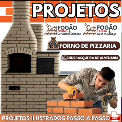 Projeto Construção Churrasqueira, Forno E Fogão A Lenha Pdf