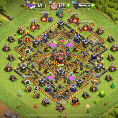 CONTA LEVEL 100, CENTRO DA VILA 10, VILA 97%