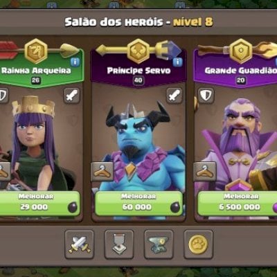 Conta Clash of Clans TITÃ III CV 14 (5 ESTRELAS) NÍVEL 145, 4226 TROFÉUS