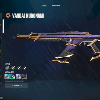 CONTA VALORANT SKINS TOP + FACA