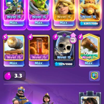 Conta de Clash royale á venda