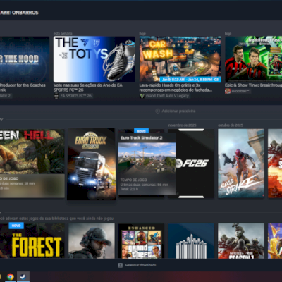 CONTA STEAM COM VARIOS JOGOS