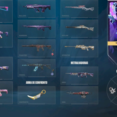 Conta Valorant 3K Gastos Imortal Ato Passado Diversas Skins raras