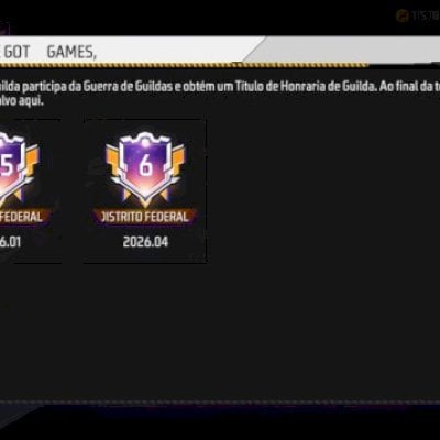 GUILDA TOP REGIONAL FREE FIRE