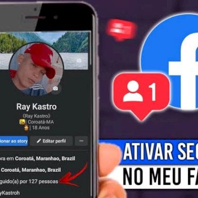Seguidores no perfil do Facebook
