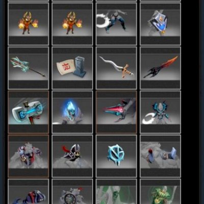 Vendo conta rankeada divino com skins dos personagens do dota 2