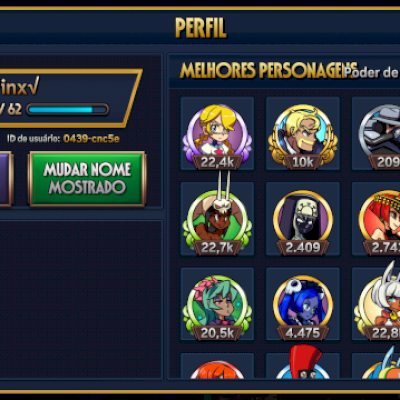 Conta levei 62 18 Diamantes e 600k em ouro conta de 2023