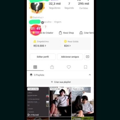 Vendo essa conta kwai ✅ 32,3 mil Seguidores | ✅ 295 mil Curtidas