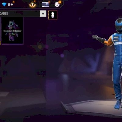 CONTA FREE FIRE RARA – ITENS DE EVENTO LIMITADO