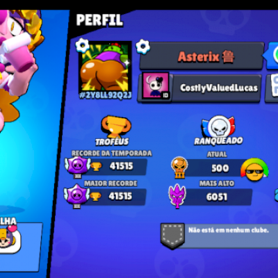 Vendevende-se conta de Brawl Stars, ótima qualidade