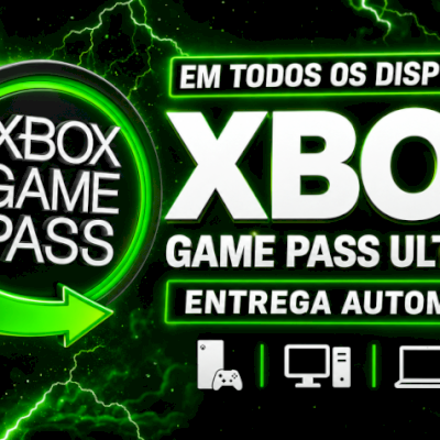 Conta com Xbox Gamepass Ultimate (Compartilhada)