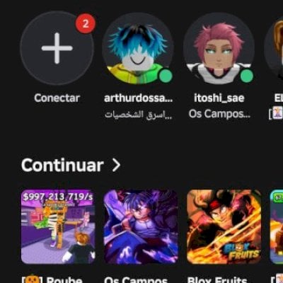 Vendo essa conta de Roblox