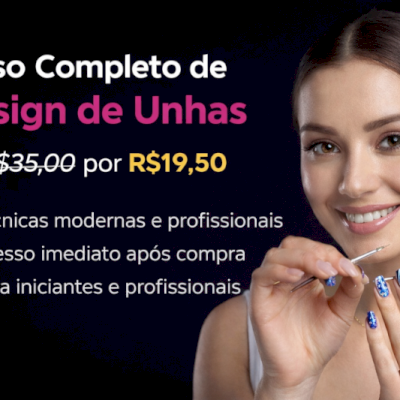 💅 Curso Completo de Design de Unhas Profissional