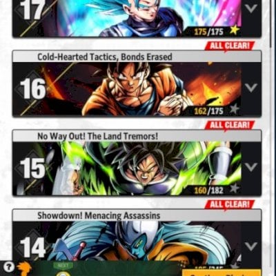 DRAGON BALL LEGENDS LEVEL 245 - 4 ULTRA