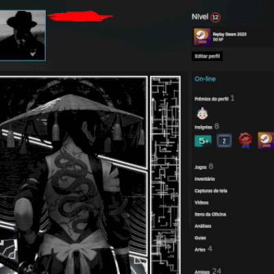 Conta steam com cs2 e GTA V upado