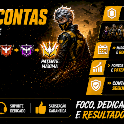 UPO SUA CONTA NO BR OU CS RANK