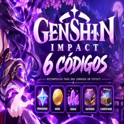 GENSHIN IMPACT | 6 CÓDIGOS + PRIMOGEMS, GEMAS E MORA (ENTREGA AUTOMÁTICA!!!))