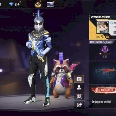 Conta de ff raríssima