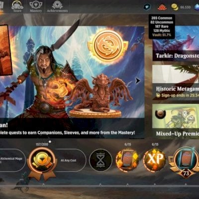 CONTA MTG ARENA - 79.8% STANDARD, +50 GEMS