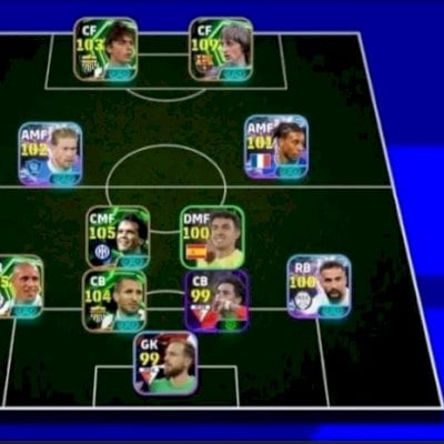 Efootball mobile contas