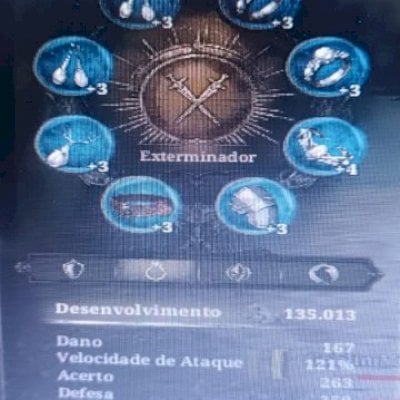 ESPADA DUBLA - LVL 53 - 135K POWER - MONTARIA, VISUAL DE ARMA E PLANADOR ÉPICO.
