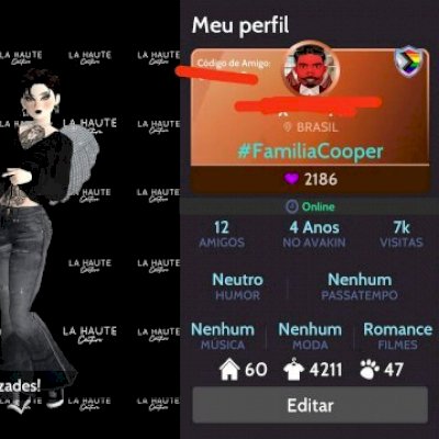 Conta level 46 segunda mão