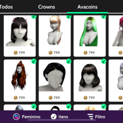 Conta lvl 45, 2K de roupas, itens crowns, 24 conjuntos. 5 anos e via email
