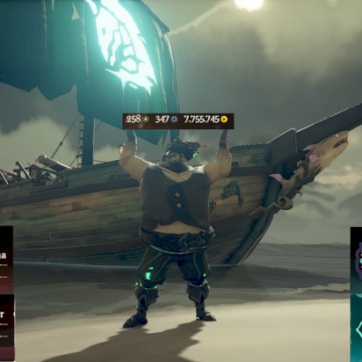 Conta Sea Of Thieves nivel 100 PVP nos 2 EMISSARIOS