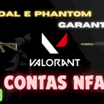 VALORANT - CONTA NFA VANDAL E PHANTOM GARANTIDA (ENVIO IMEDIATO)