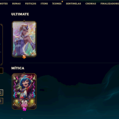 ⚡⚡CONTA LOL COM LUX ELEMENTALISTA (67 skins) ⚡⚡