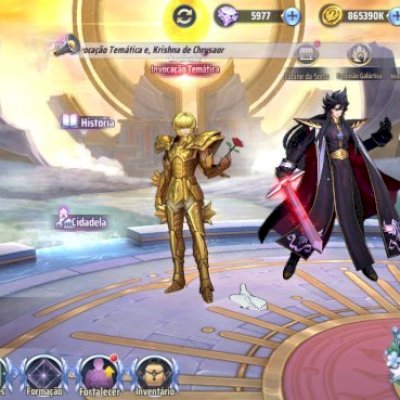 Vendo conta de Saint Seiya Awakening