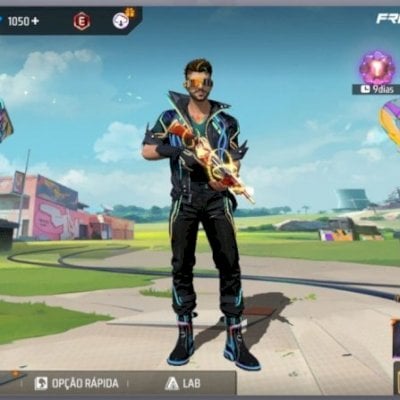 CONTA FREE FIRE NÍVEL 15 COM 1.000 DIMAS + TROCA NICK