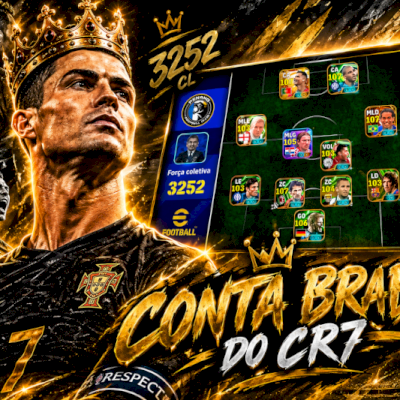 CONTA FULL eFOOTBALL | CR7 107 | RONALDINHO 107 BLITZ | YAMAL BIG TIME | 3252 CL