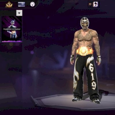 CONTA COM CONJUNTO REY MYSTERIO