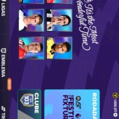 VENDA DE CONTA-FIFA conta com 5k700gemas, time gear 103, possui jogadores raros