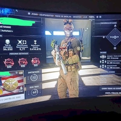 UPO SUA CONTA DE BATTLEFIELD 6, A QUALQUER NIVÉL OU ARMA QUE VC DESEJAR