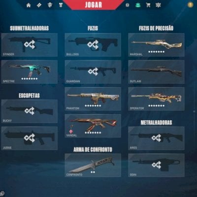 Conta VALORANT 45k VP Gastos