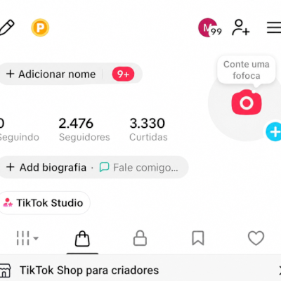 CONTA TIK TOK SHOP 2,4K SEG E 2,6K DE CURT (SHOP ATIVO) (CONTAS TIK TOK SHOP)