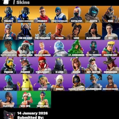 🔥 CONTA FORTNITE OG RARÍSSIMA | RENEGRADE RAIDER + GLIDER TRAVIS SCOTT 🔥