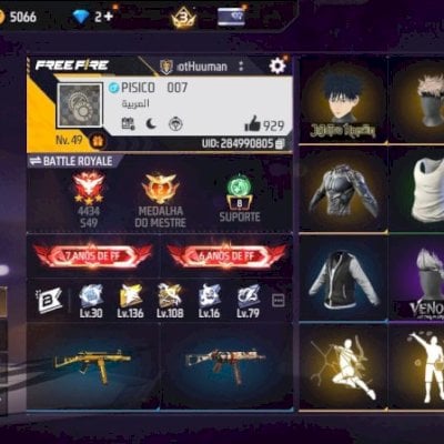 NIVEL 49 COM BASTANTE SKINS