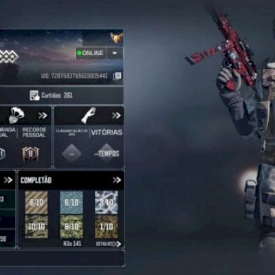 Conta de call of duty