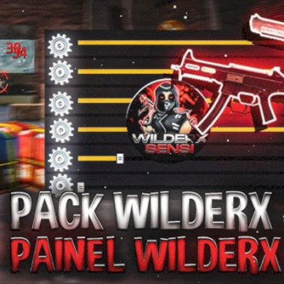 Pack WilderX Sensi Android - 100% HS & Nova Base Atualizada 2026